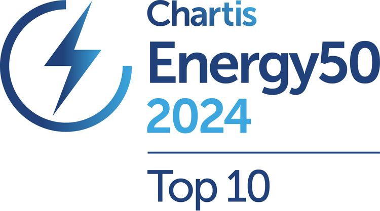 Molecule Places in the Top 10 of the Chartis Energy50 2024 Report